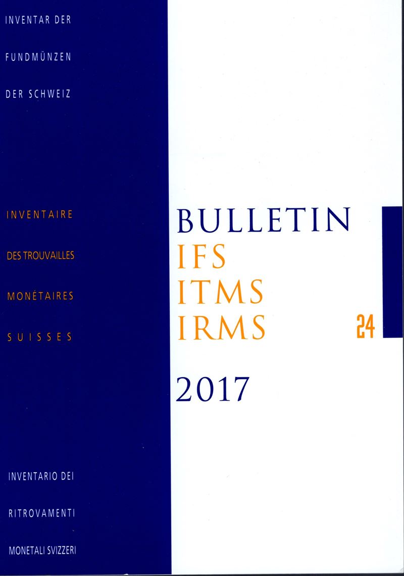 AA. VV., Bulletin N. 24: Inventario dei ritrovamenti monetali svizzeri, Berna, 2017