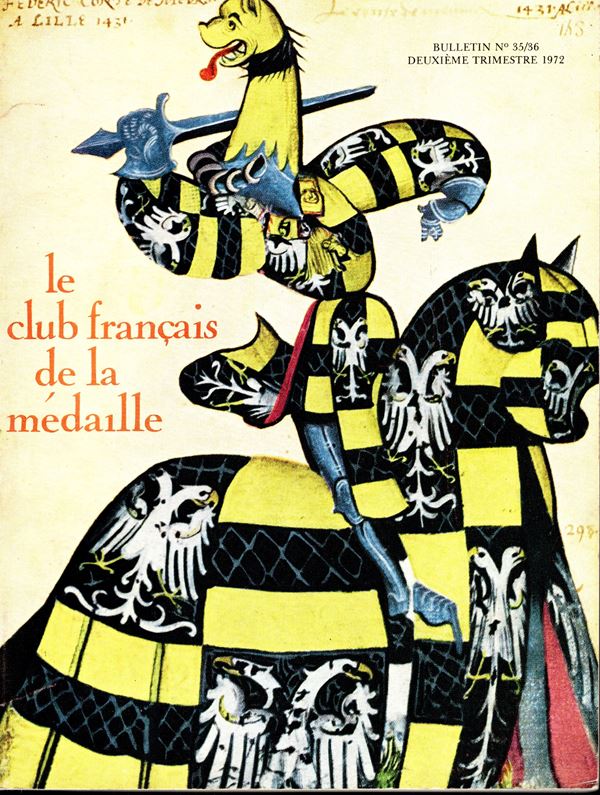 LATHOUMTIE Pierre-Yves. - La monnaie de Mendé et le culte de Dionysos. Paris, 1972.  pp 122-126, illustrazioni nel testo. brossura ed. buono stato. riv. Le club francaise de la medaille fasc.con 152 p