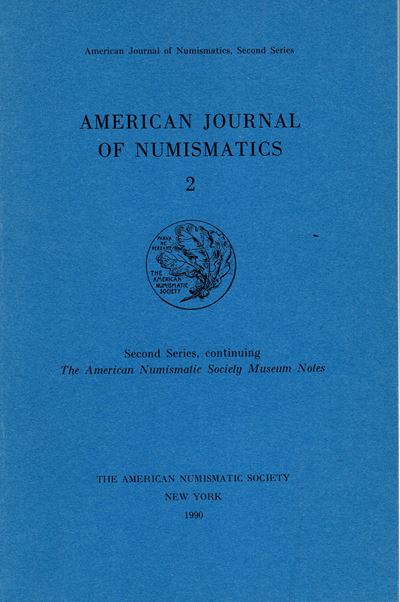 A.N.S., American Journal of Numismatics Vol. 2