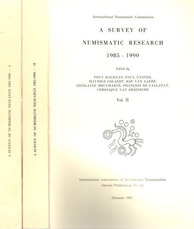AA.-VV., A Survey Numismatic Research 1985-1990, Bruxelles, 1991, 2 volumi