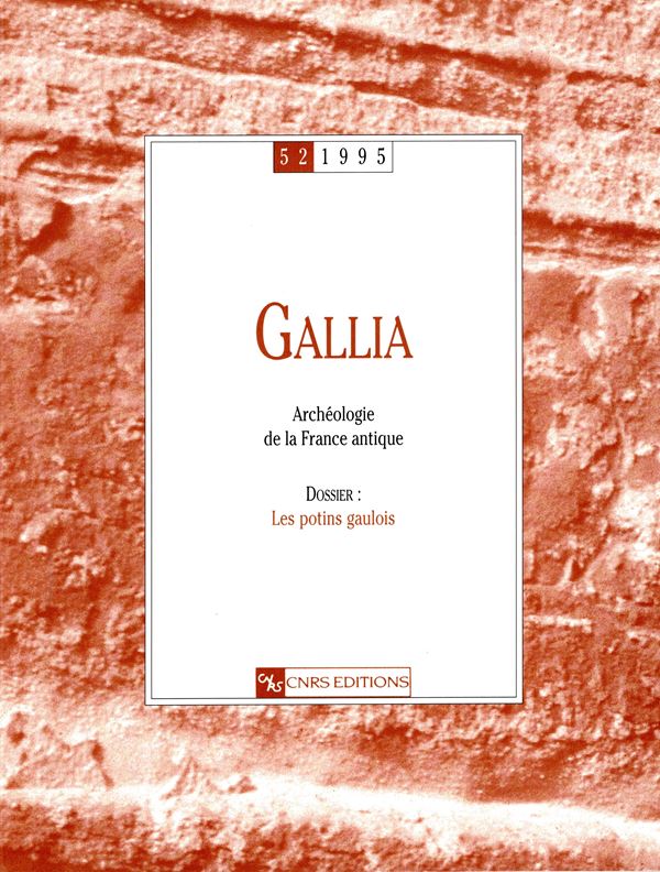 AA. VV. - GALLIA. Les potin gaulois, typologie,diffusion, chronologie….. Paris, 1996.  pp. 406, tavole e illustrazioni nel testo. rilegatura editoriale ottimo stato.
