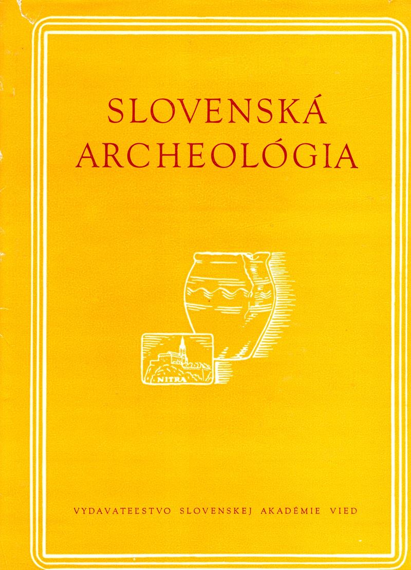 AA.-VV., Slovenska Archeologija, Volume XII - 2, 1964