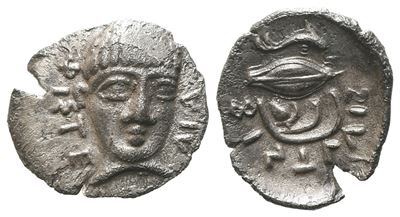 Southern Campania, Phistelia, C. 325-275 Bc. Ar Obol (12 MM, 0.66 G).