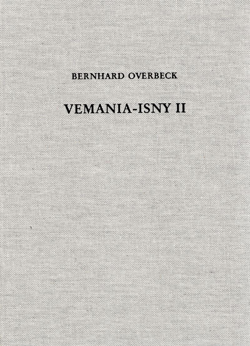 Overbeck, Das spatromische Kastell Vemania - Isny II. Ein Schatzfund von Munzen der Zeit des Prob...