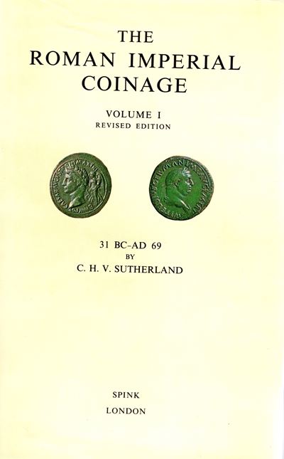 Sutherland C.H.V., R.I.C. vol. 1 - Edizione riveduta, Londra 1984