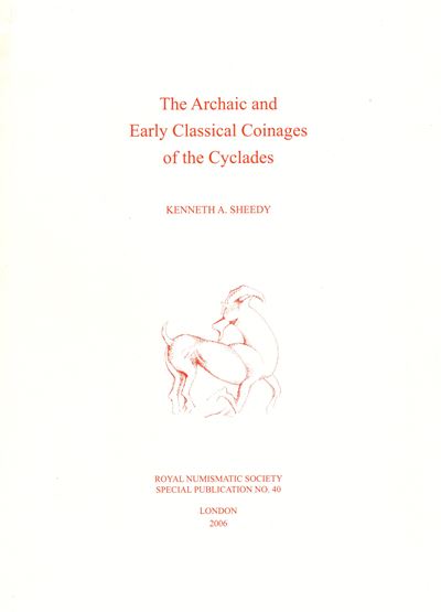 Kenneth A. Sheedy, Le monete arcaiche e classiche delle Cicladi