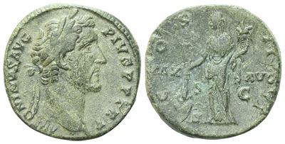 Antoninus Pius (138-161), Sestertius, Rome, 145-161; Æ (21,90 G; 28,9 MM; 12 H)
