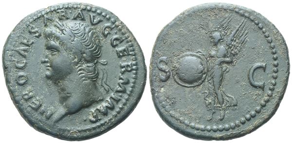 Nero (54-68), As, Rome, 65; Æ (11,44 g; 28 mm; 6 h)