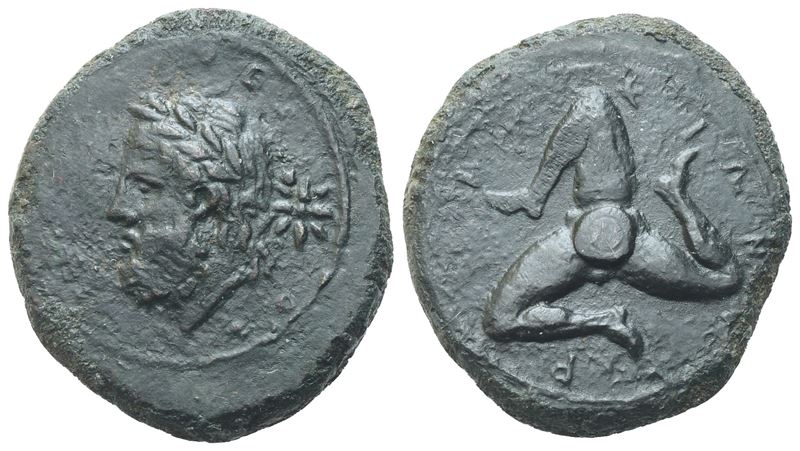Sicily, Syracuse, Time Of Timoleon And The Third Democracy (344-317 Bc), Litra; Ae (6,33 G; 20 MM...