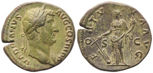 Hadrian (117-138), As, Rome, 134-138; Æ (15,45 g; 26,4 mm; 6 h)