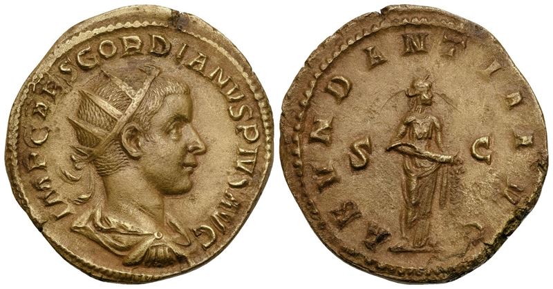 Gordian III (238-244), Dupondus, Rome, 240; Æ (11,18 g; 25,7 mm; 12 h)