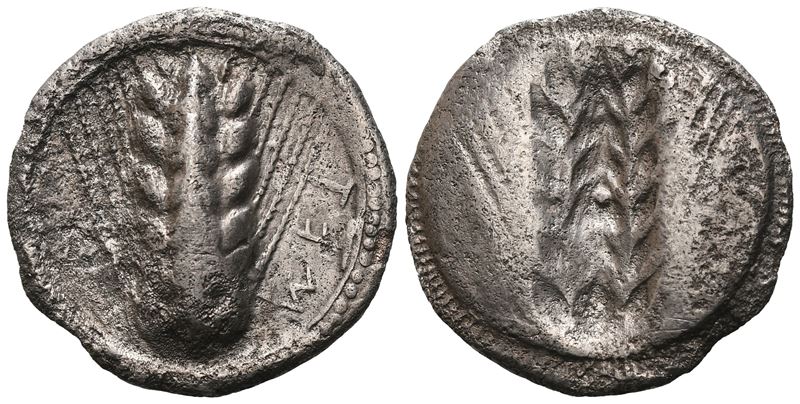 Southern Lucania, Metapontion, C. 470-440 Bc. Ar Stater (24 MM, 6.88 G).