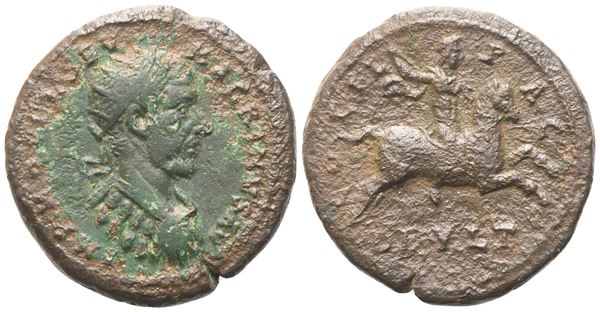 Macrinus (217-218), Bronze, Deultum (Thrace), 217-218; Æ (8,82 g; 24,2 mm; 12 h)