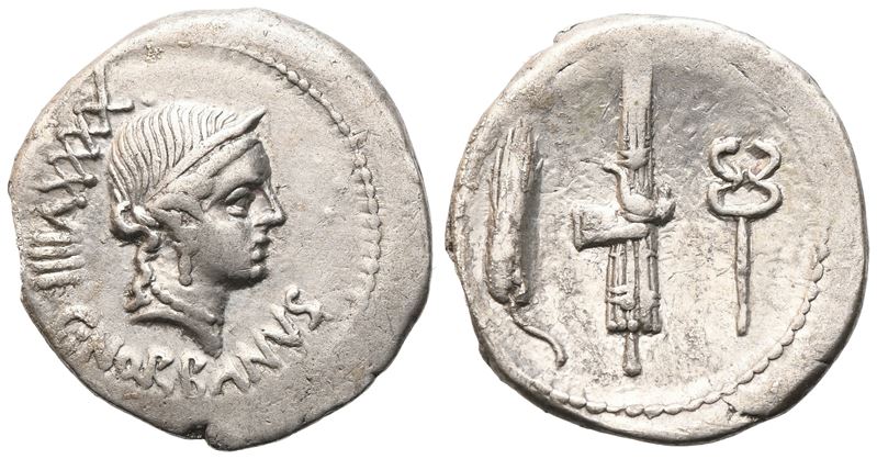 C. Norbanus, Denarius, 83 Bc; Ar (3,70 G; 19,6 MM; 7 H)