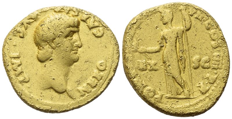 Nero (54-68), Aureus, Rome, 60-61; Av (7,20 G; 18,2 MM; 4 H)