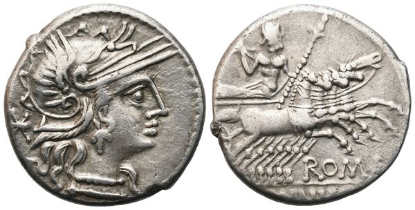 L. Minucius, Denarius, Rome, 133 BC; AR (3,87 g; 19mm)