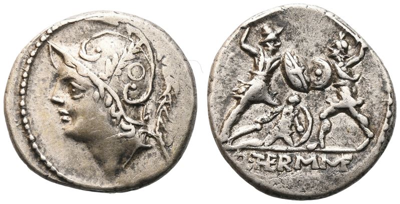 Q. Minucius Thermus, Denarius, Rome, 103 Bc; Ar (4,02 G; 19 MM)