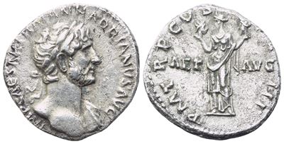 Adriano (117–138), Denario, Roma, c. 119–120