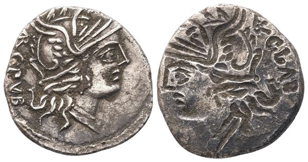 L. Sentius, Denarius, Rome, 101 BC; AR (3,30 g; 19 mm; 12 h)