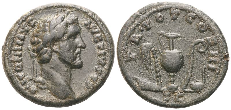 Antoninus Pius, As romano, Roma (140-144), bronzo