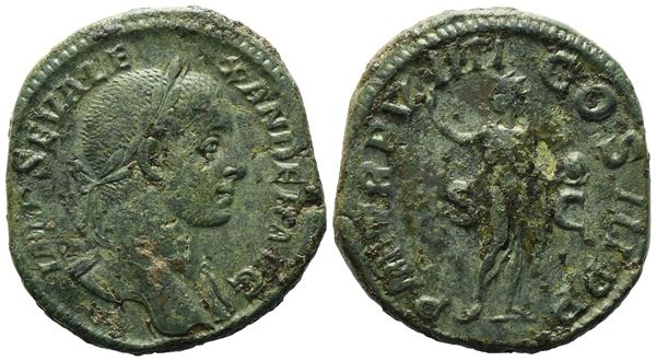Severus Alexander (222-235), Sestertius, Rome, AD 230; Æ (22,75 g; 32 mm)