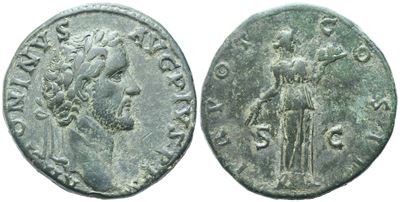 Antoninus Pius (138-161), Sestertius, Rome, 139; Æ (25,02 G; 32,2 MM; 12 H)