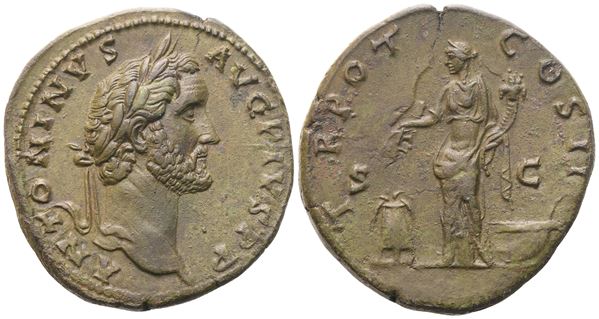 Antoninus Pius (138-161), Sestertius, Rome, 139; Æ (27,63 g; 33,6 mm; 11 h)