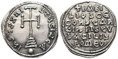 Basilio I (867–886), Miliaresion, Costantinopoli, 868–879