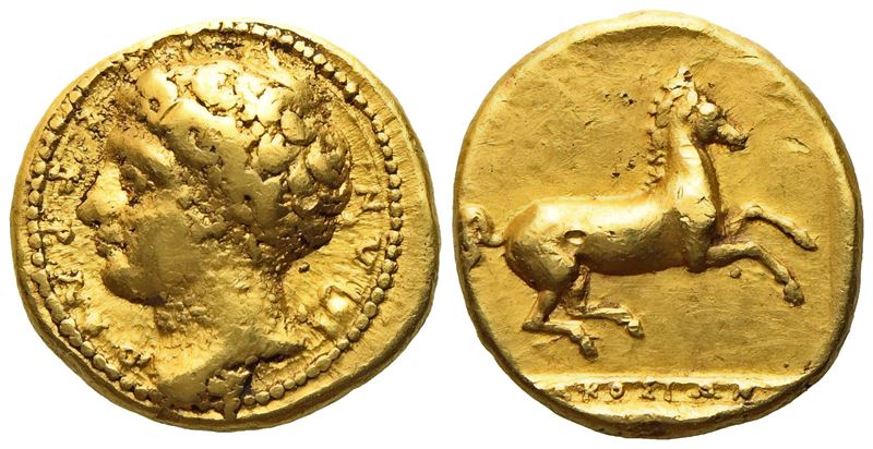 Sicily, Syracuse, Time Of Dionysios i (406-367 Bc), 50 Litrae; Av (2,92 G; 12 MM)
