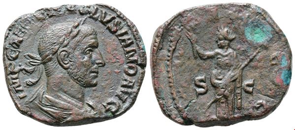 Volusian (251-253). Æ Sestertius (29mm, 17.82g).  - Auction Greek, Roman and Byzantine Coins	 - Bertolami Fine Art - Prague