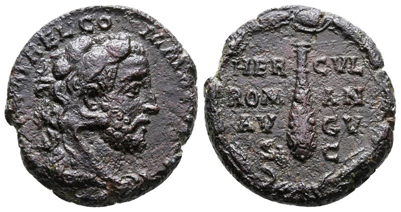 Commodus (177-192). Æ As (22 MM, 7.59 G).