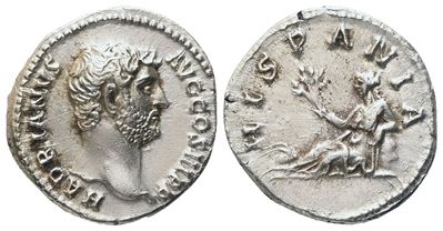 Hadrian (117-138), Denario romano, 130-133 d.C.