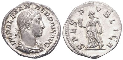 Severus Alexander (222–235), Denario, Roma, 232