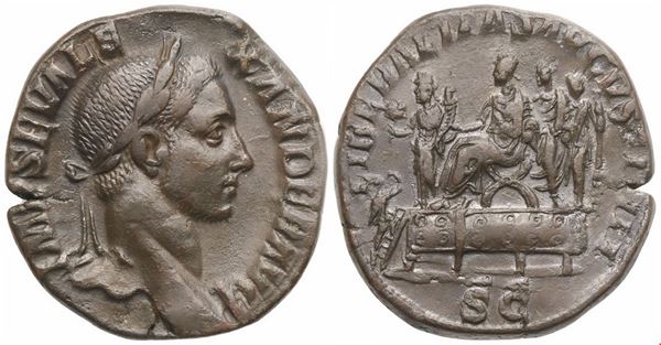 Severus Alexander (222-235), Sestertius, Rome, 229; Æ (16,60 g; 29 mm; 12 h)