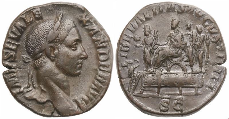 Severus Alexander, Sestertius (IIIR), Roma 229, Æ