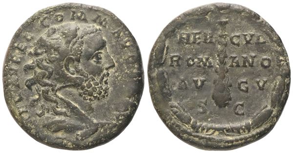 Commodus (177-192), Sestertius, Rome, 191-192; Æ (24,30 g; 30 mm; 6 h)