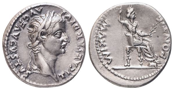 Tiberius (14-37), Denarius, Lugdunum, c. 18-35; AR (3,84 g; 17,6 mm; 6 h)