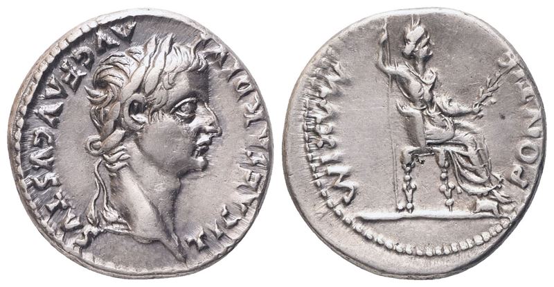Tiberius (14-37), Denarius, Lugdunum, c. 18-35; AR (3,84 g; 17,6 mm; 6 h)