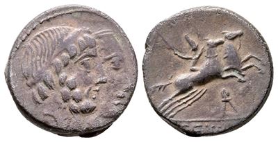 C. Censorinus, Rome, 88 Bc. Ar Denarius (16 MM, 3.44 G).