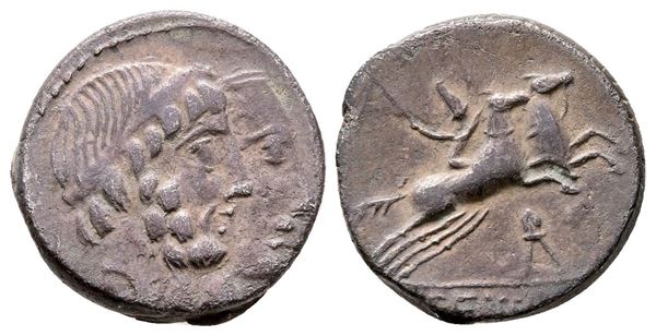 C. Censorinus, Rome, 88 BC. AR Denarius (16 mm, 3.44 g).