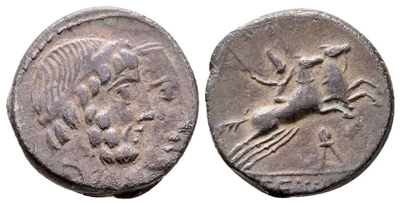 C. Censorinus, Rome, 88 Bc. Ar Denarius (16 MM, 3.44 G).