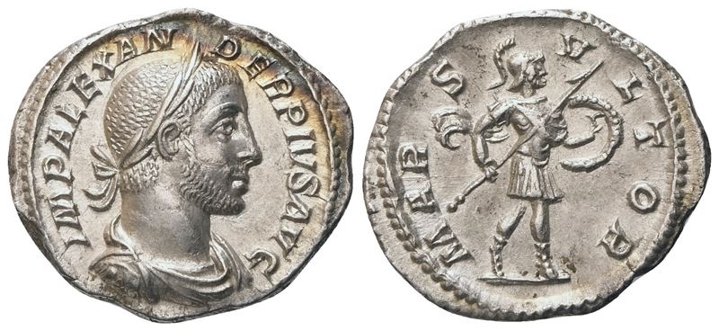 Severus Alexander (222–235), Denario romano, Roma, 231–235
