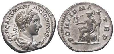 Elagabalus (218–222), Denario, Roma, 218