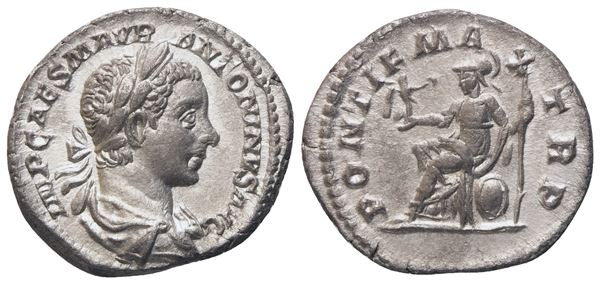 Elagabalus (218-222), Denarius, Rome, 218; AR (3,15 g; 18,8 mm; 1 h)
