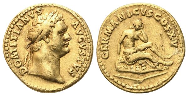 Domitian (81-96), Aureus, Rome, 90-91; AV (7,75 g; 19 mm; 7 h)