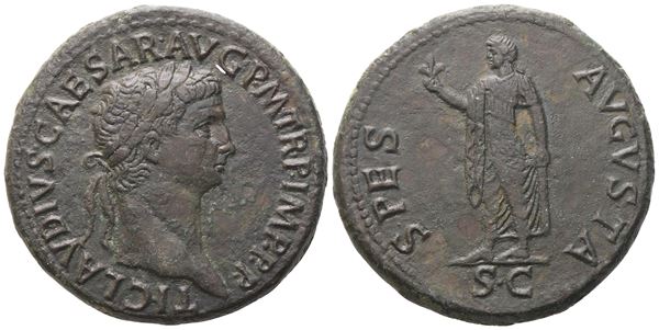 Claudius (41-54), Sestertius, Rome, 50-54; Æ (27,30 g; 35,4 mm; 7 h)