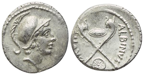 D. Iunius Brutus Albinus, Denarius, Rome, 48 BC; AR (3,80 g; 18 mm; 9 h)