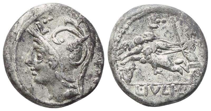 Cesare, Denario in argento (AR), Roma, 103 a.C.