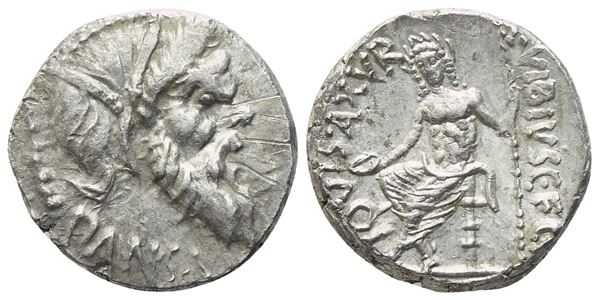 C. Vibius Pansa Caetronianus, Denarius, Rome, 48 BC; AR (3,85 g; 16,3 mm; 9 h)