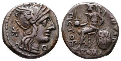 Numerius Fabius Pictor, Rome, 126 Bc. Ar Denarius (17mm, 3.91g).